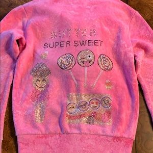 Girls Butter zip up hoodie